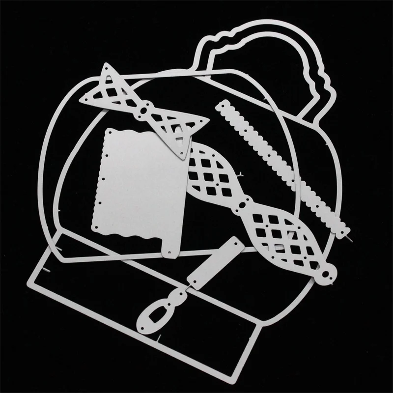 handbag Сумки металлические режущие штампы трафареты для DIY штамп для скрапбукинга/фотоальбом декоративное тиснение DIY бумажные карты - Цвет: handbag
