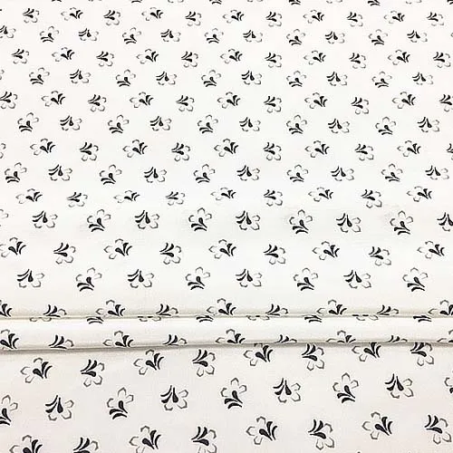 Мини Абстрактный Цветочный принт 100% шелк крепдешин ткань 140 см ширина SCDC844 | Дом и