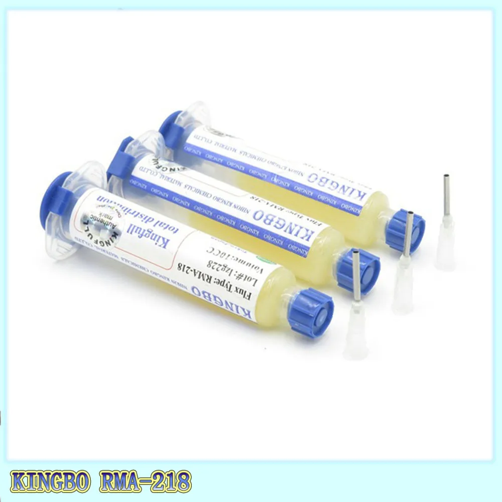 3 KINGBO BGA паяльная паста/RMA-218 паяльная паста