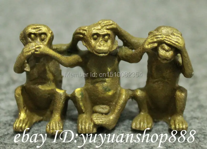 Фольклорная китайская латунная скульптура со знаками Зодиака и богатства 3|sculpture