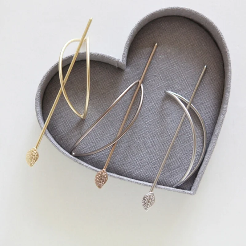 

Simple Geometric Elliptical Hollow Out Updo Hairclips Hairgrips Hairpin Hair Clips Barrette for Women Gift Hair Accessories