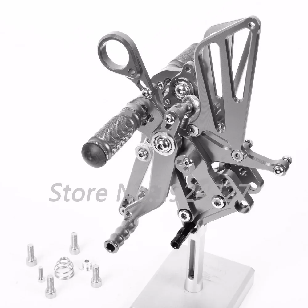 8 видов цветов CNC Rearsets для BMW S1000RR 2012-2014 задний комплект мотоциклетные регулируемые
