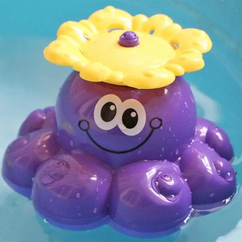Электрический Душ для ванной игрушки для детей, для игры в ванной воды Осьминог фонтан Электрический воды плавательная игрушка поплавок душ игрушки распылитель воды играть игрушки