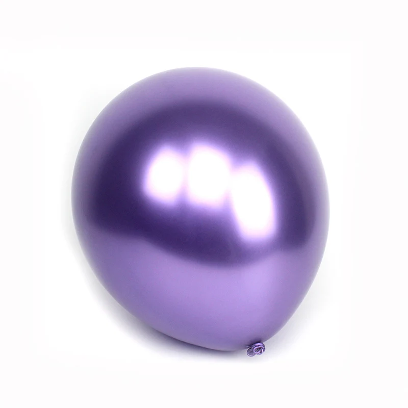 12in SADB purple KAMMIZAD 10 шт. 12 дюймов металлик цвета Латекс шары глянцевый толстый хром металл перламутровый шар ребенок душ сувениры globos - Цвет: 12in SADB purple