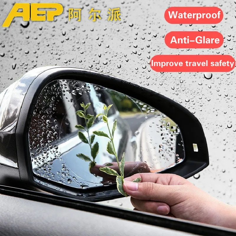 Автомобиль мотоцикл зеркало заднего вида зеркальная защитная пленка анти-туман