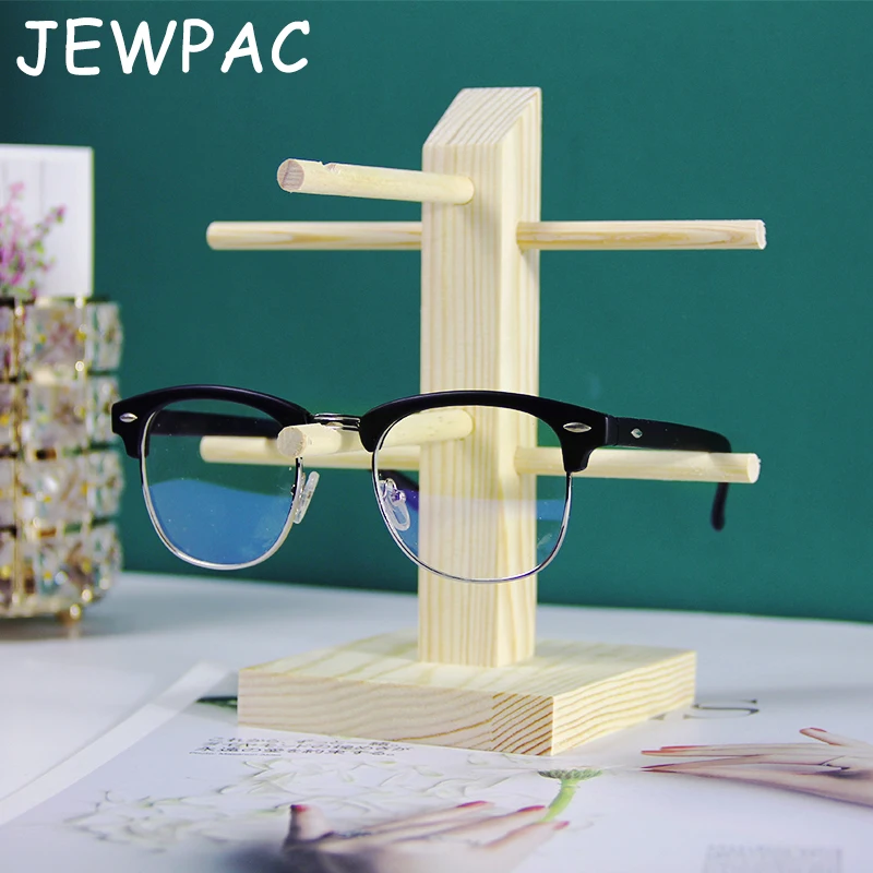 JEWPAC новые двухслойные солнцезащитные очки деревянные выставочные стенды Полка