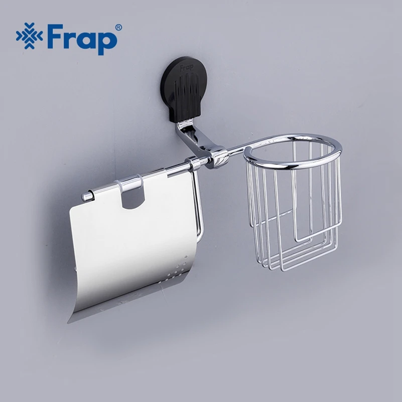 Держатели для туалетной бумаги FRAP цветные настенные держатели из цинкового