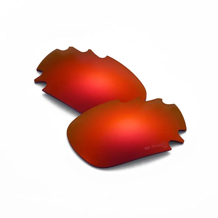 Красный Walleva Mr. Щит с высоким уровнем Класс Замена поляризованных линз для Oakley Jawbone(вентилируемый) солнцезащитные очки 2 цвета - Цвет линз: Красный