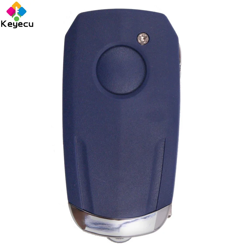 KEYECU Замена модифицированный флип/складной пульт дистанционного управления