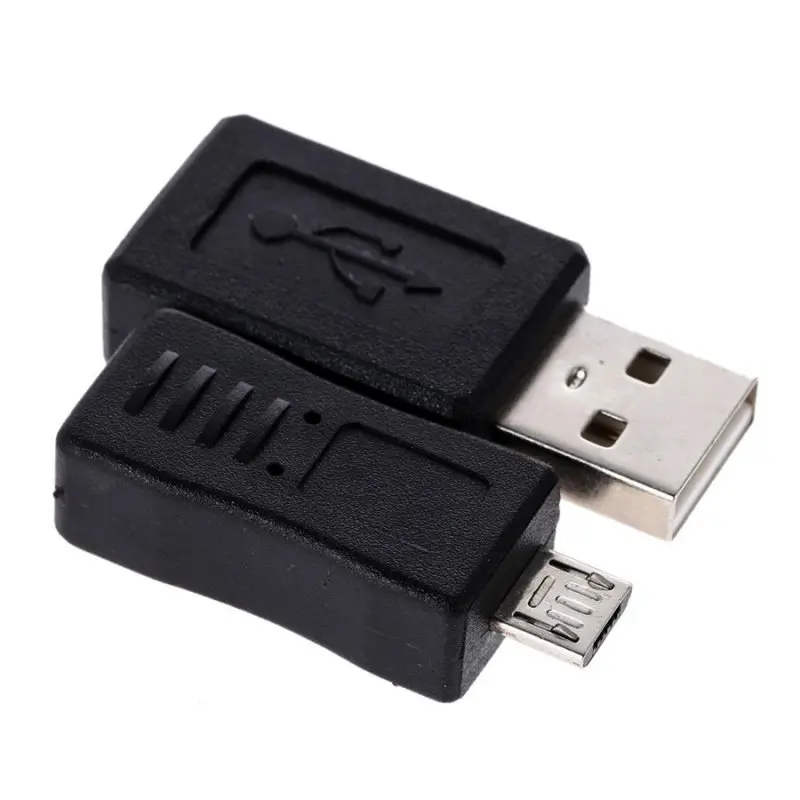 10 шт. OTG 5 Pin F/M адаптер конвертер USB штекер к гнезду Микро Мини разъем для