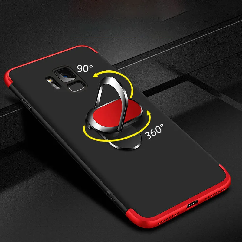 Toraise For Samsung Galaxy S9 Plus Case Car Holder Frosted for S8 S7 edge Phone Cover Note 9 8 A8 | Мобильные телефоны и