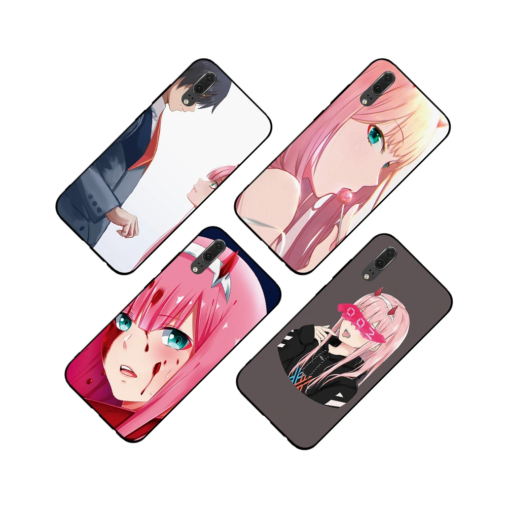 Милый мягкий чехол-накладка zero two anime для huawei Honor 6A 7A 3GB Pro 7X 8X 8C 10 Lite Note | Мобильные