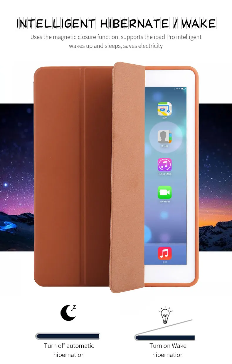 Чехол для планшетов и электронных книг для ipad Pro 10,5 Pro, 9,7 дюйма, силикон+ кожа, со слотом для карандаша, подставка, Чехлы для ipad Air 1/2