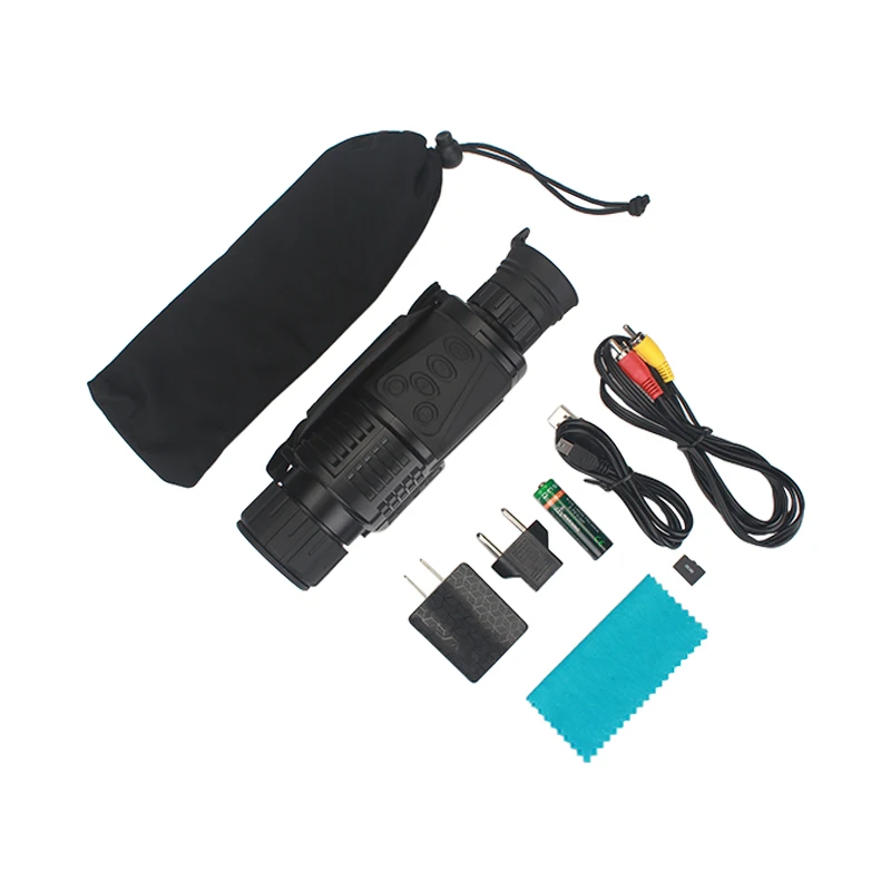 Wildgameplus 5X40 цифровой Монокуляр ночного видения с 8G TF картой охотничий ночного видения прицел видеомагнитофон оптическая система ночного видения