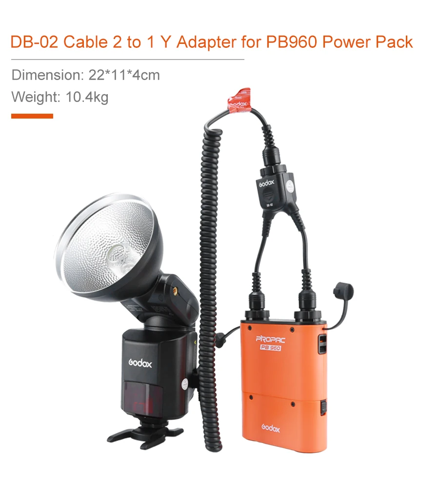Внешняя Мощная Вспышка Godox Full Speedlite AD360II-N ttl+ PB960 power Pack оранжевый или черный+ X1T-N ttl передатчик+ AD-S7 софтбокс
