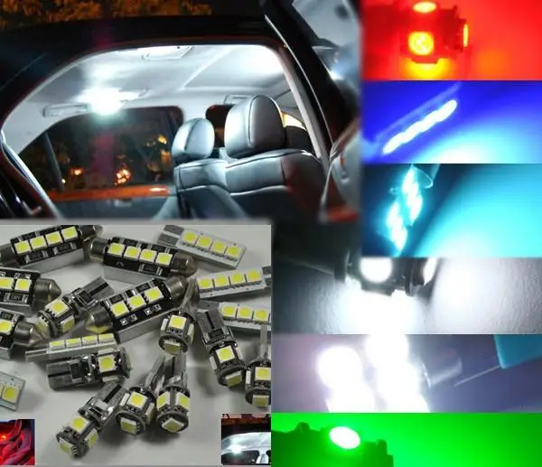 

Error Free White 14 Light LED Interior For 06-11 BMW 3 Series E90 328i 335I 4DR
