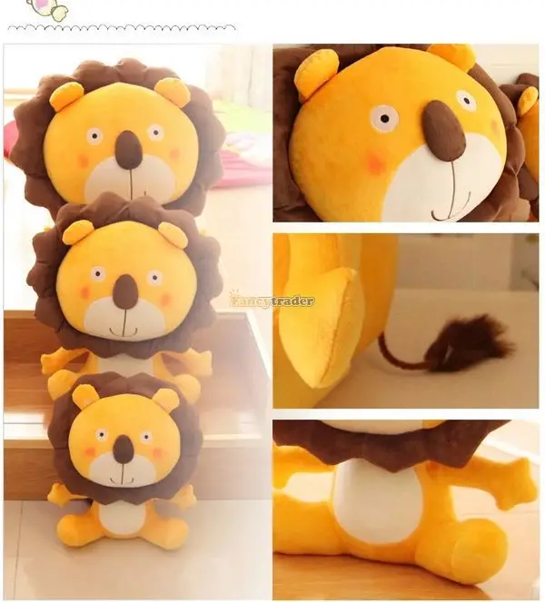 Fancytrader Limited Edition! 24 ''/60 см милая плюшевая большая игрушка Король Лев 2 вида