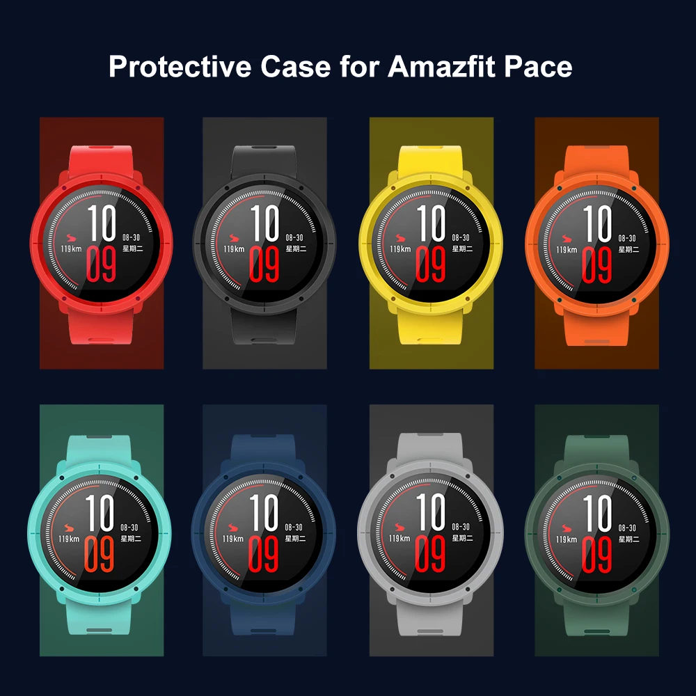 Чехол для часов SIKAI HUAMI AMAZFIT Pace защитный чехол Huami аксессуары смарт ПК|Бамперы| |