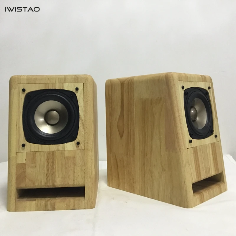 IWISTAO SHIFI 4 дюйма Полнодиапазонный динамик 2x60 Вт 4 Ом 60 Гц-23 кГц 92dB Max AKISUI4 Oak монитор динамик s для лампового усилителя