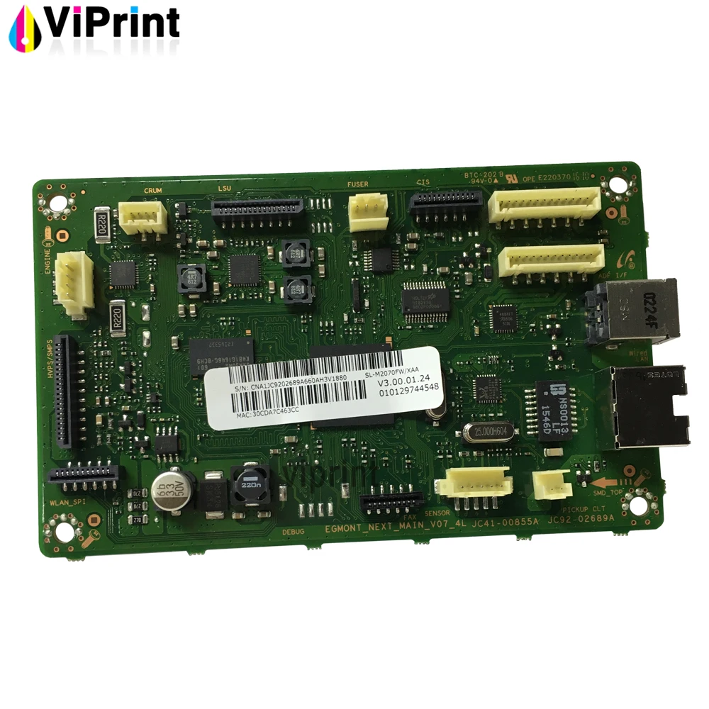 Логическая плата Formatter для samsung M2070F 2070 M2070E M2070FW 2070HW SL-M2070FW основной Borard запасной порошок не нужен чип Cartrdige