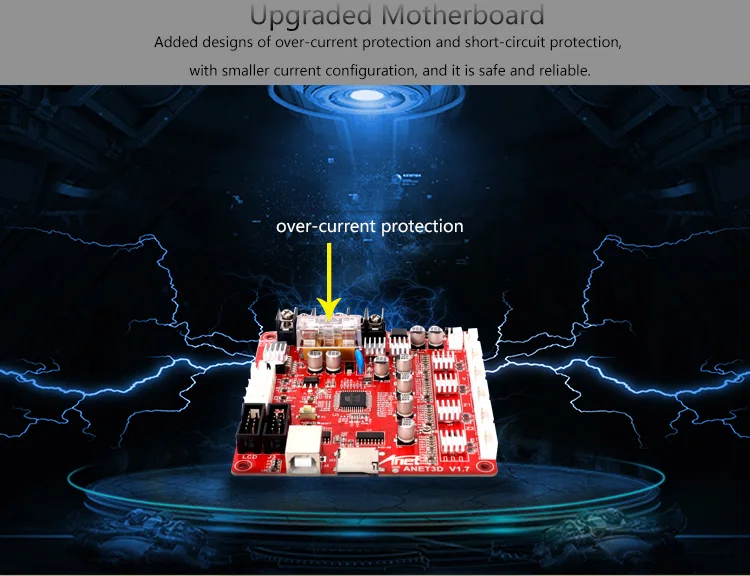 Обновленный полностью DIY Высокоточный фрезерный станок Anet A8plus 300*300*350 мм 3d принтер Reprap Prusa i3 3d принтер с PLA нитью