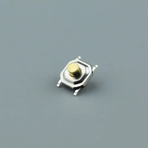 100X Водонепроницаемая медная Кнопка SMD тактильная Микро 4 Pin 4*4*2 5 мм | Обустройство