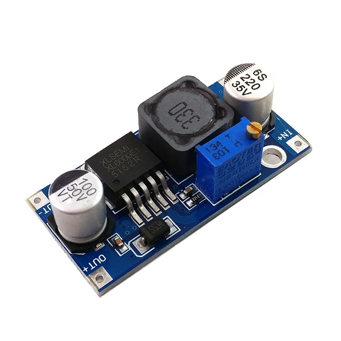 5 шт. XL6009 DC Повышающий Модуль питания выход Регулируемый супер модуль LM2577|Детали и
