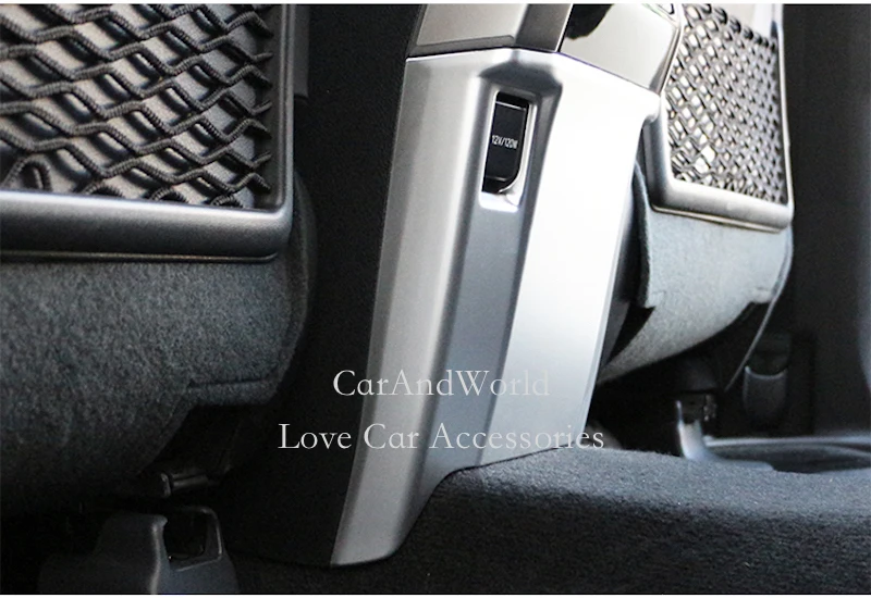 Для Toyota LAND CRUISER PRADO FJ 150 задняя крышка для кондиционера, защита от ударов, хромированные автомобильные аксессуары