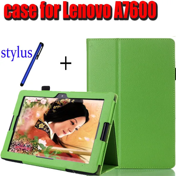 Кожаный чехол для lenovo ideaTab A10 70 A7600 защитный 10 1 &quotчехол планшета + стилус экрана|case