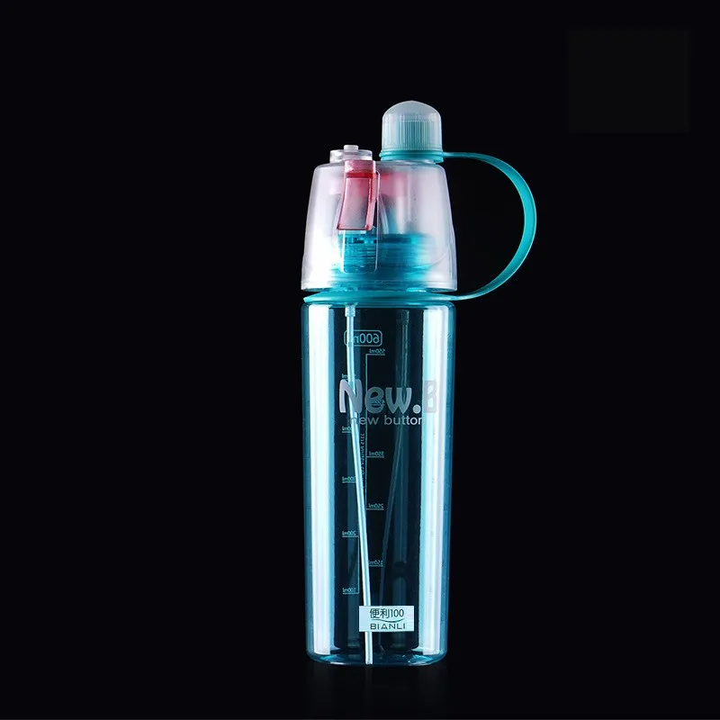 Пуянка тритановая пластиковая бутылка для воды с насадкой 400 мл 600 мл|my water bottle|water