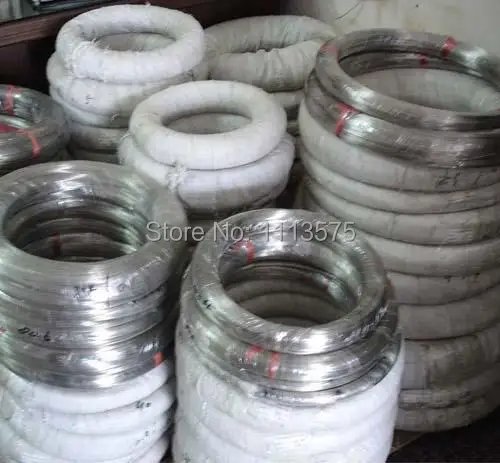 

316 material 0.6mm soft stainless steel wire, Single soft annealed steel rolled wire,hot rolled SS DIY thread
