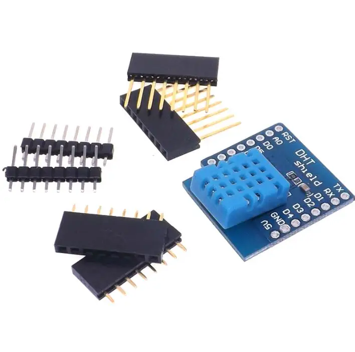 Щит DHT для WeMos D1 mini DHT11 одношиновый цифровой модуль датчика температуры и