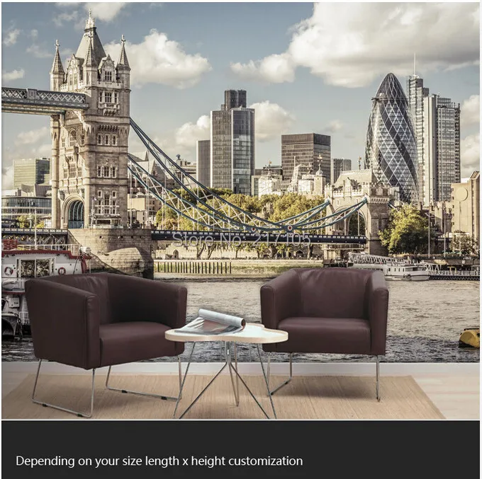 Современные Настенные 3D обои на заказ виниловые водонепроницаемые с