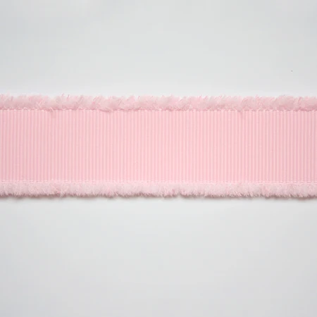 pearl pink 123 Яма Grosgrain лента с бахромой 16 мм 25 мм 38 мм 50 ярдов в рулоне для свадебного ремесла Diy подарок украшение цветок - Цвет: pearl pink 123