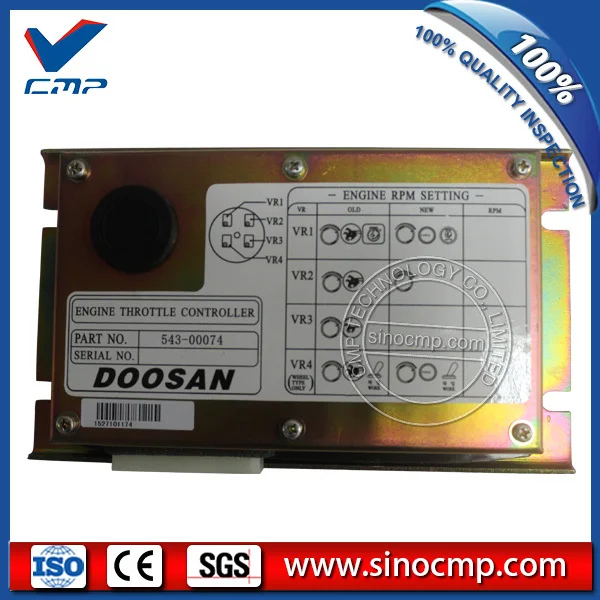 

SINOCMP drive panel 2543-1036 for Daewoo Doosan DH225-7 excavator, 1 year warranty