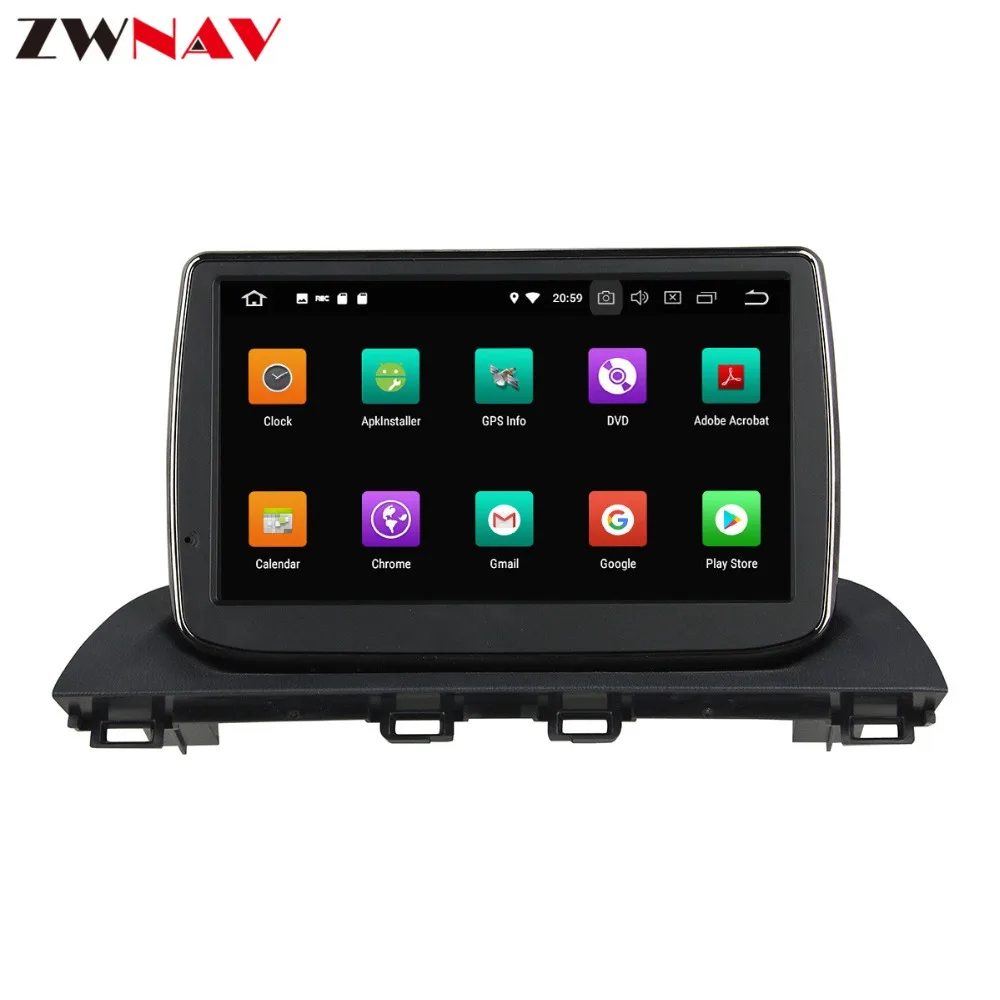 9 дюймов Android 9,0 Автомобильный CD dvd-плеер gps навигация для Mazda 3 Axela+ головное устройство мультимедийный плеер магнитофон
