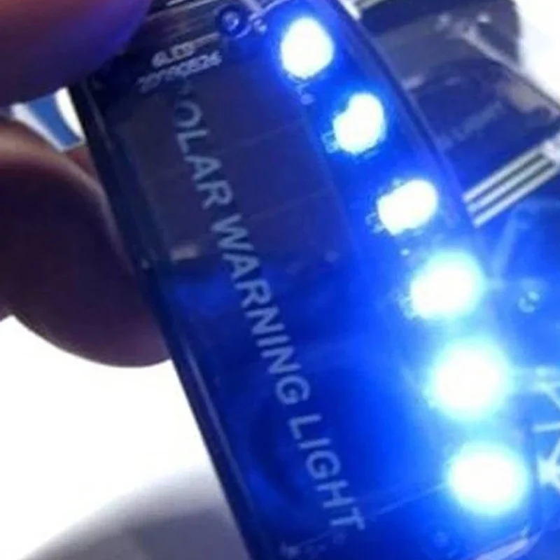 6LED авто солнечное зарядное устройство Автомобильная охранная сигнализация