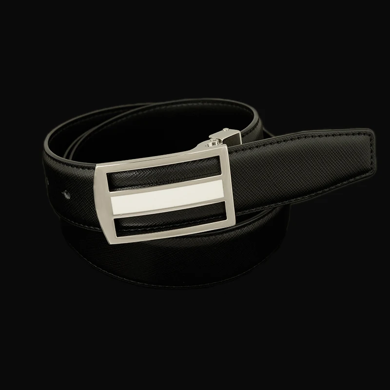 2018 ремни из натуральной воловьей кожи для мужчин модные гладкие с пряжкой |