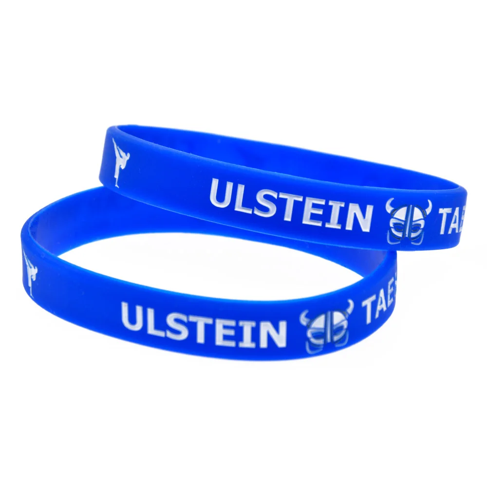 OBH оптом дешевые синий спортивный силиконовый браслет для рекламы подарок |