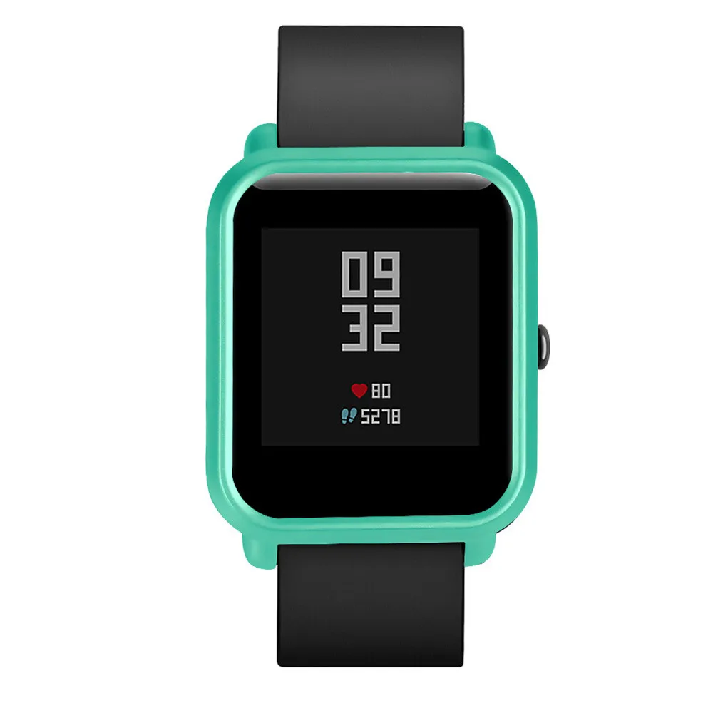 Тонкий цветной Модный чехол из поликарбоната, защитный чехол для Huami Amazfit Bip Younth Watch, Стильный чехол для Xiaomi L0507