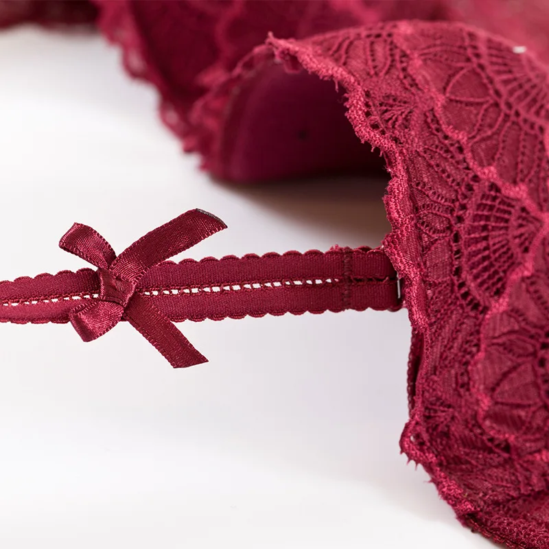 ATTENDRE французский пуш ап бюстгальтеры половина чашки балконет тонкий хлопок