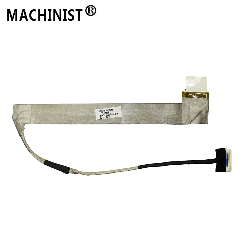 Гибкий шлейф для видеоэкрана ноутбука CLEVO P150HM P150SM P150SMA LCD LED LVDS фотокабель 6-43-X5101-012-A