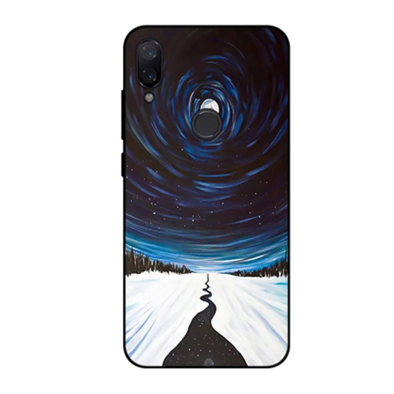 Мягкий чехол накладка с рисунком из мультфильма HD для Xiaomi Mi Play мягкий силиконовый
