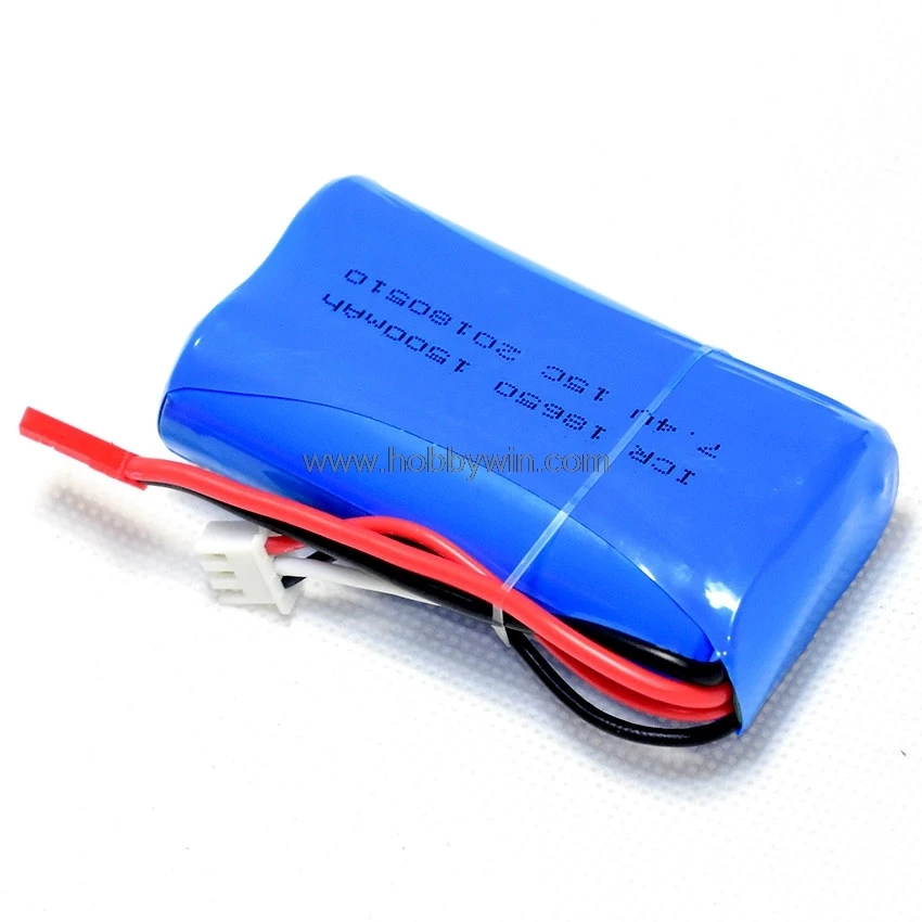 7 4 V/2 S 1500mAh 15C литий-ионный аккумулятор JST разъем для Радиоуправляемая модель