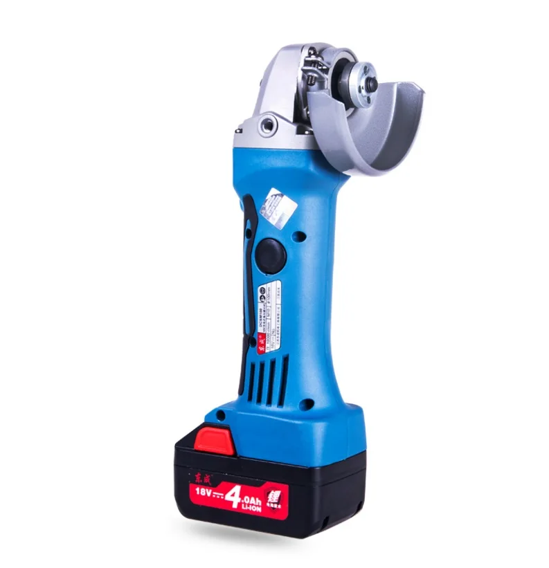 Беспроводная угловая шлифовальная машина 100 мм 18 в для зарядки дисков