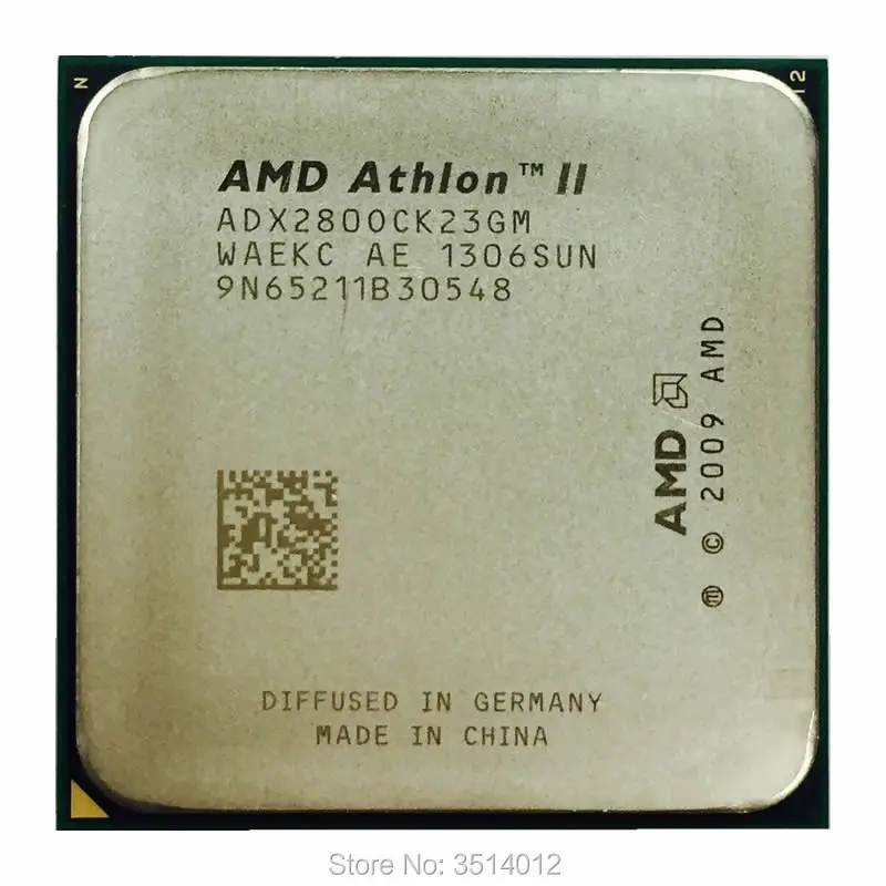 Двухъядерный процессор AMD Athlon II X2 280 3 6 ГГц adx280ok23gm Socket AM3|socket am3|athlon ii x2 280cpu processor |