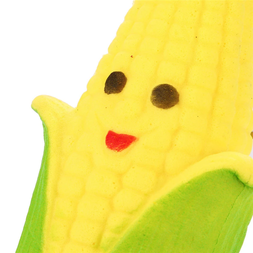 Новинка 2018NEW Squishy Smiley Cute Corn Ароматизированная подвеска медленно поднимающаяся