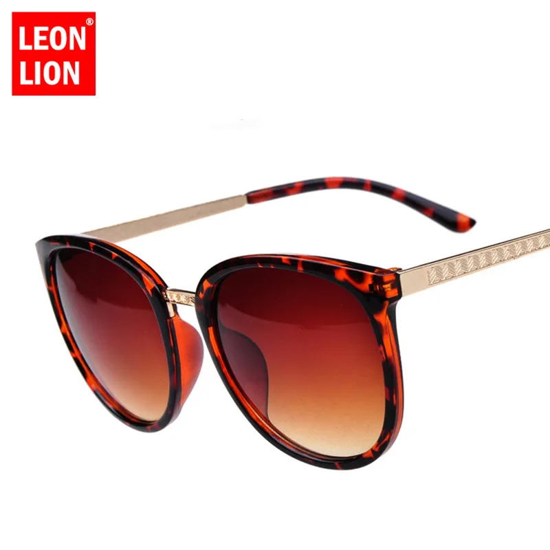 LeonLion, негабаритные солнцезащитные очки Cateye, женские, брендовые, дизайнерские, роскошные очки, для вождения, солнцезащитные очки, Ретро стиль, Gafas De Sol Mujer