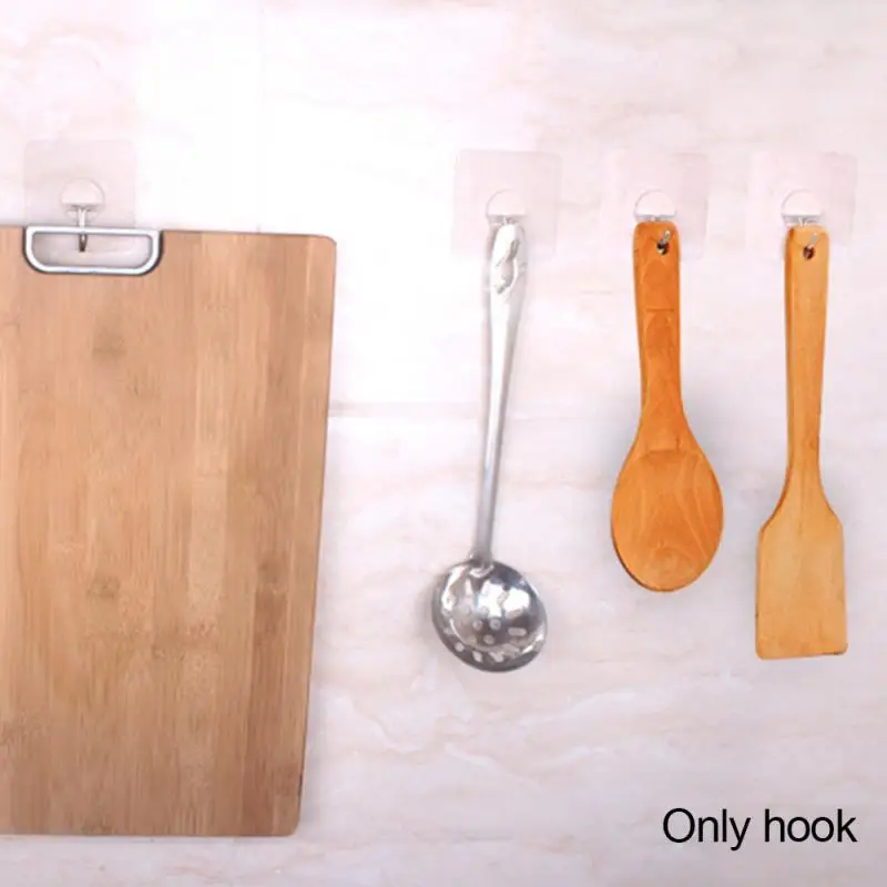 Настенное крепление утилита вешалка бесшовные водонепроницаемый клей крюк