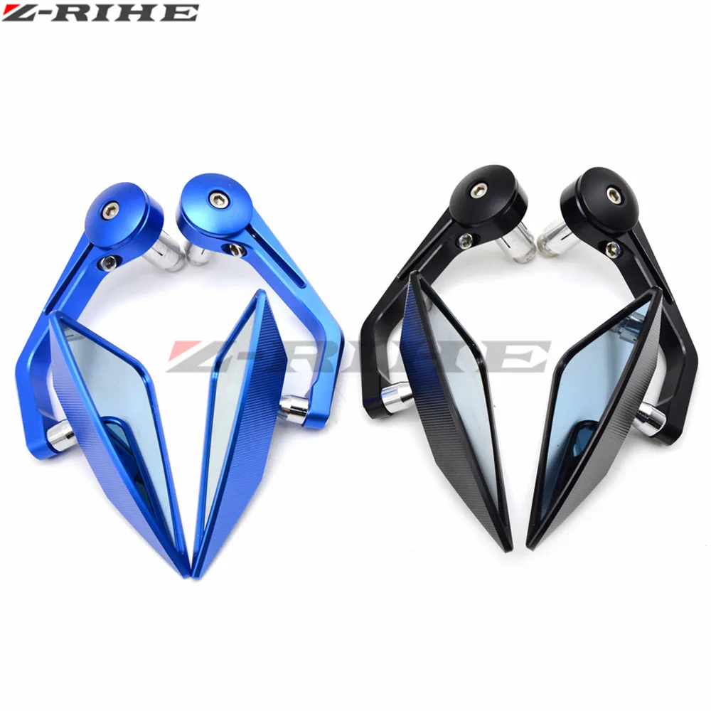 Зеркало заднего вида для Kawasaki z800 z1000 Yamaha TMAX500 7/8 530 250 Honda cbr 390 дюйма 22 мм|mirrors for
